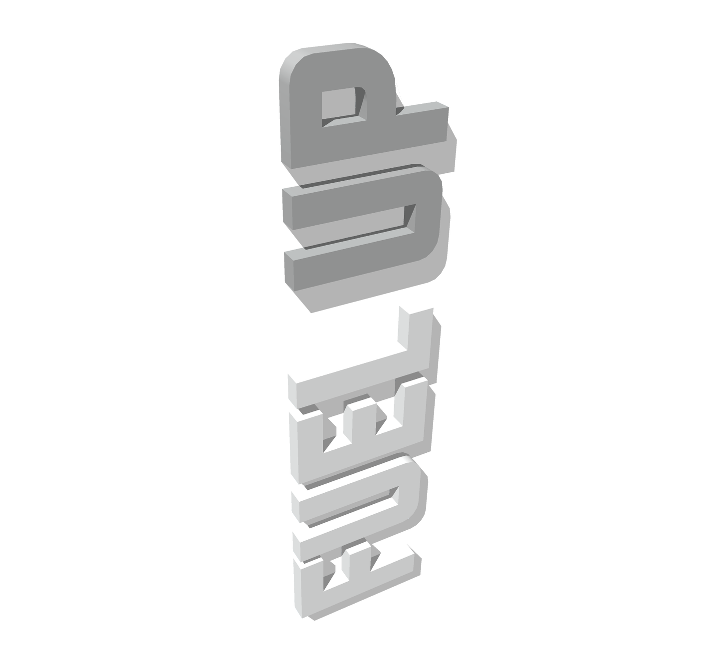 Fuel Up Dimensional Lettering: CAT Branded