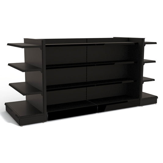 This fixture is a Lozier Showroom shelving unit designed for a Caterpillar or AGCO or Fendt or Massey dealership.