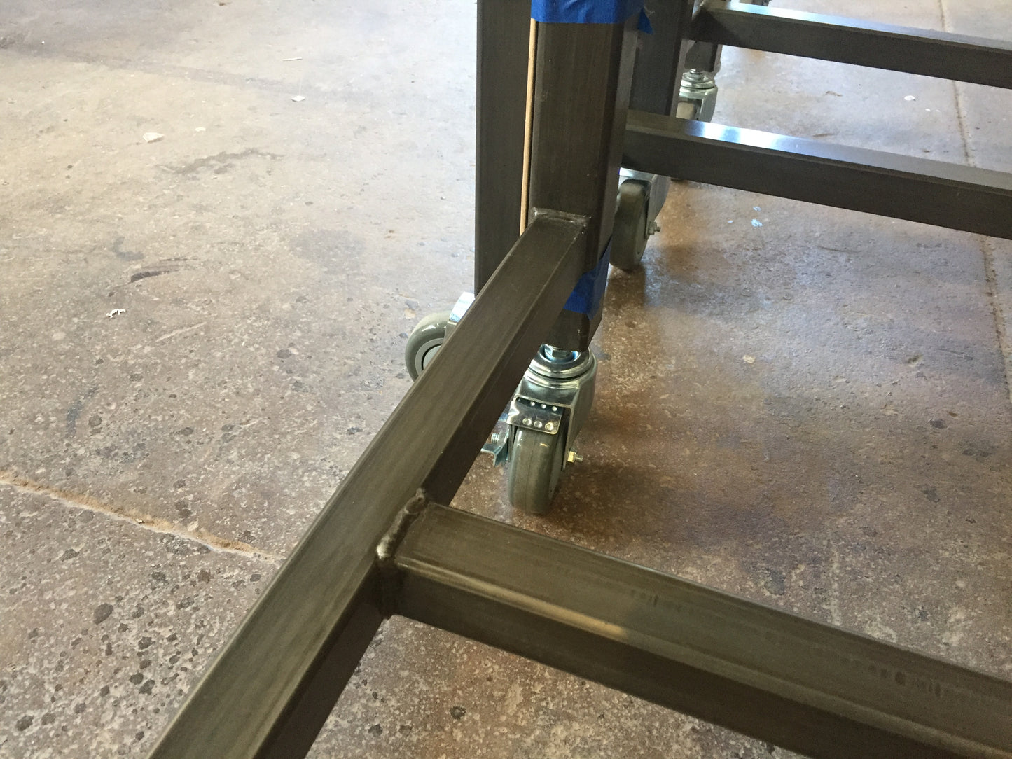 Custom Steel Frame Tables