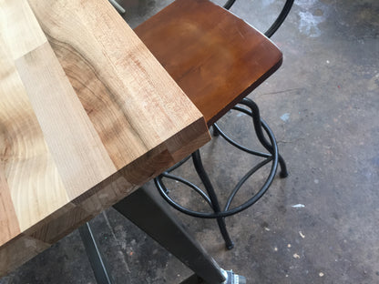 Custom Steel Frame Tables