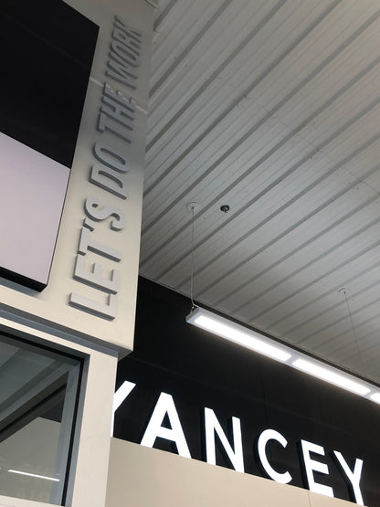 Lets Do The Work Lettering