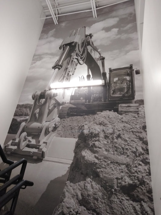 Excavator Up Front 3826