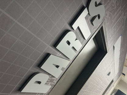 Department Lettering