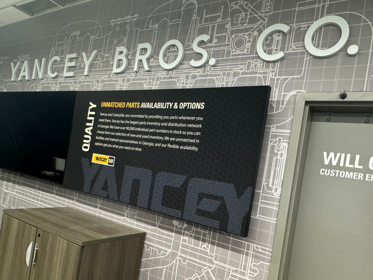 Custom Dealer Name Lettering