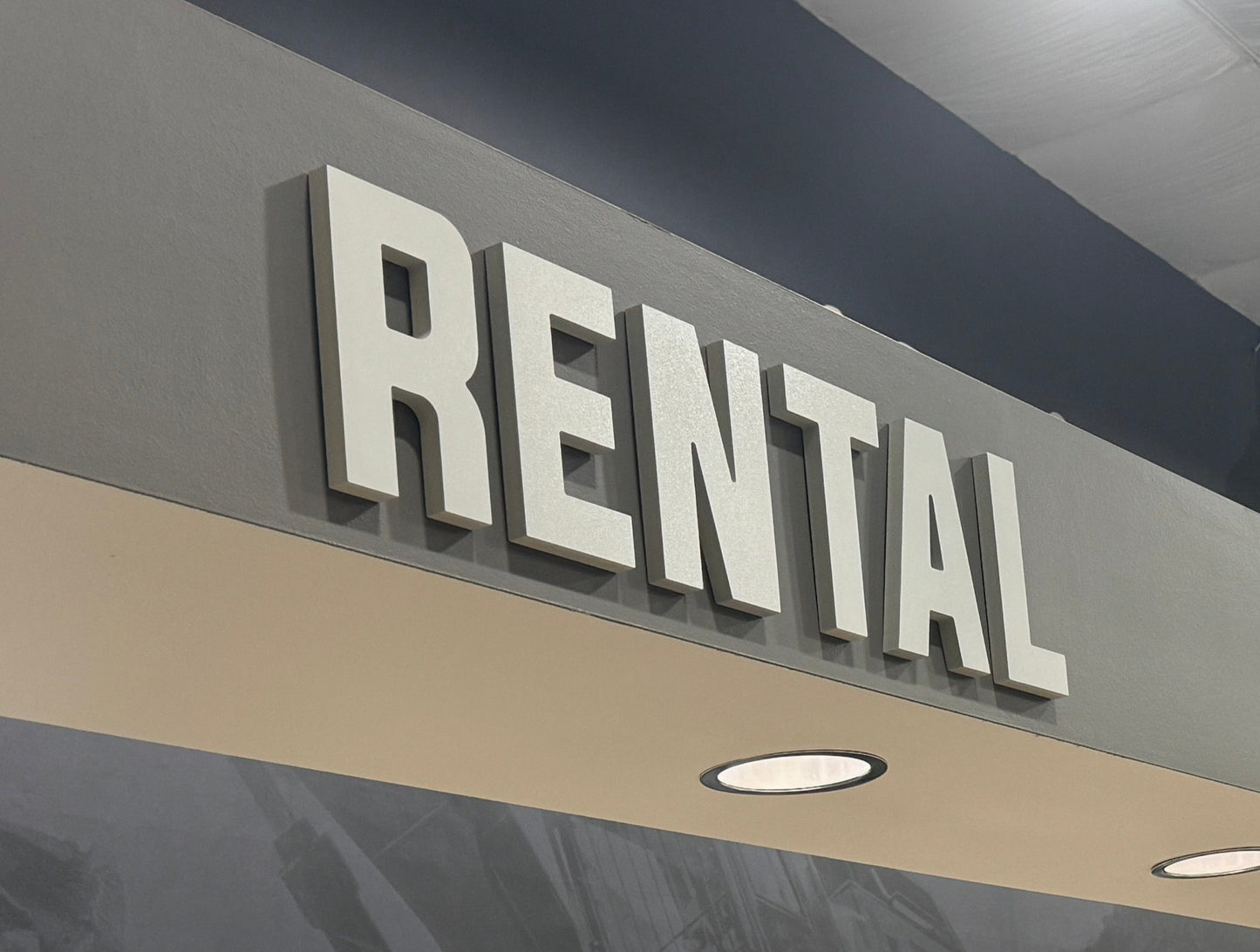 Department Lettering