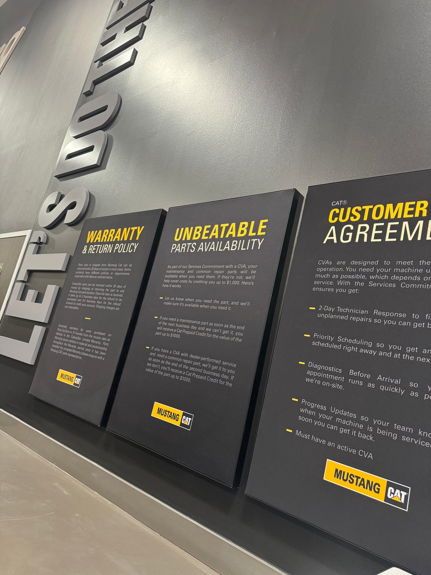 Policy Panel - SEG - Power Phrase - Yellow on Charcoal