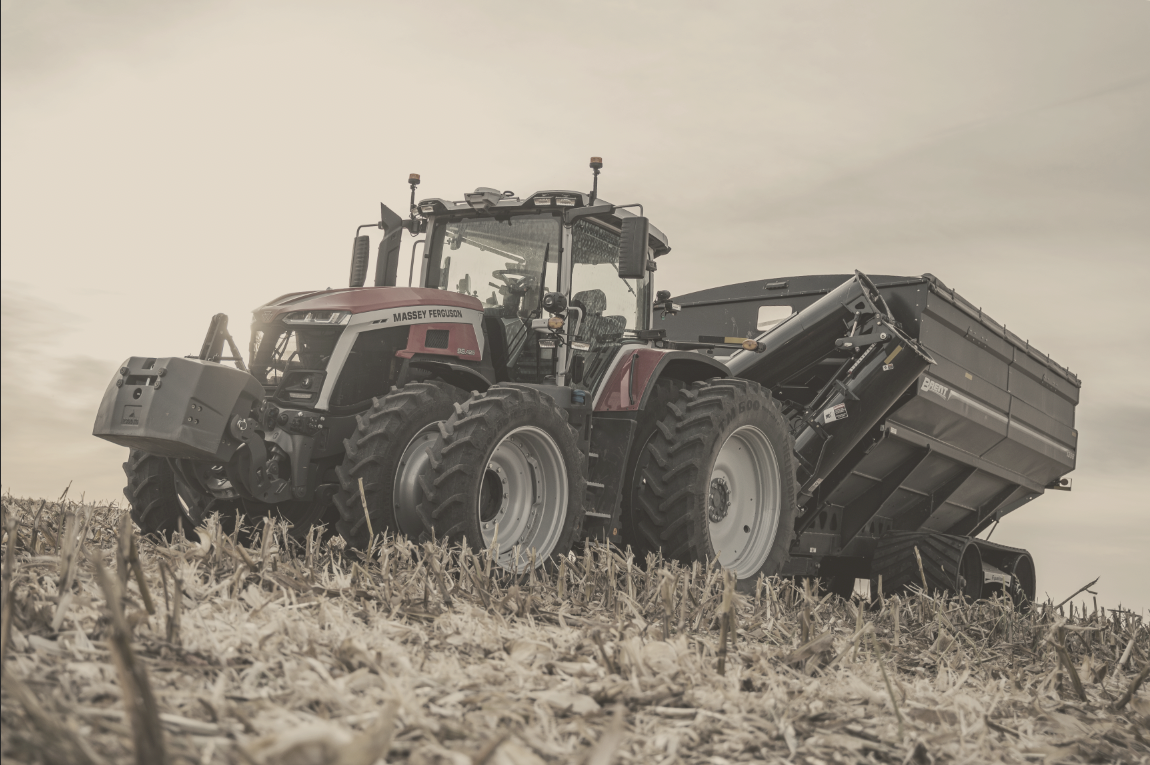 Massey Dually With Cart