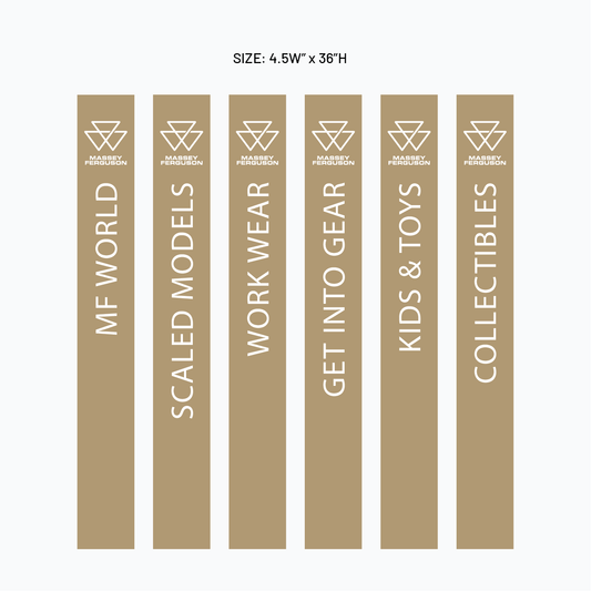 Massey Promotional Wing Blade Signage