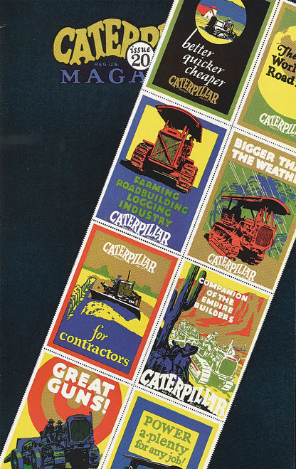 Caterpillar Magazine Wall Art – Complete Set – Issues 11-20 (set of 10)