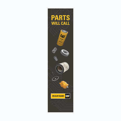 CAT Stanchion Signage