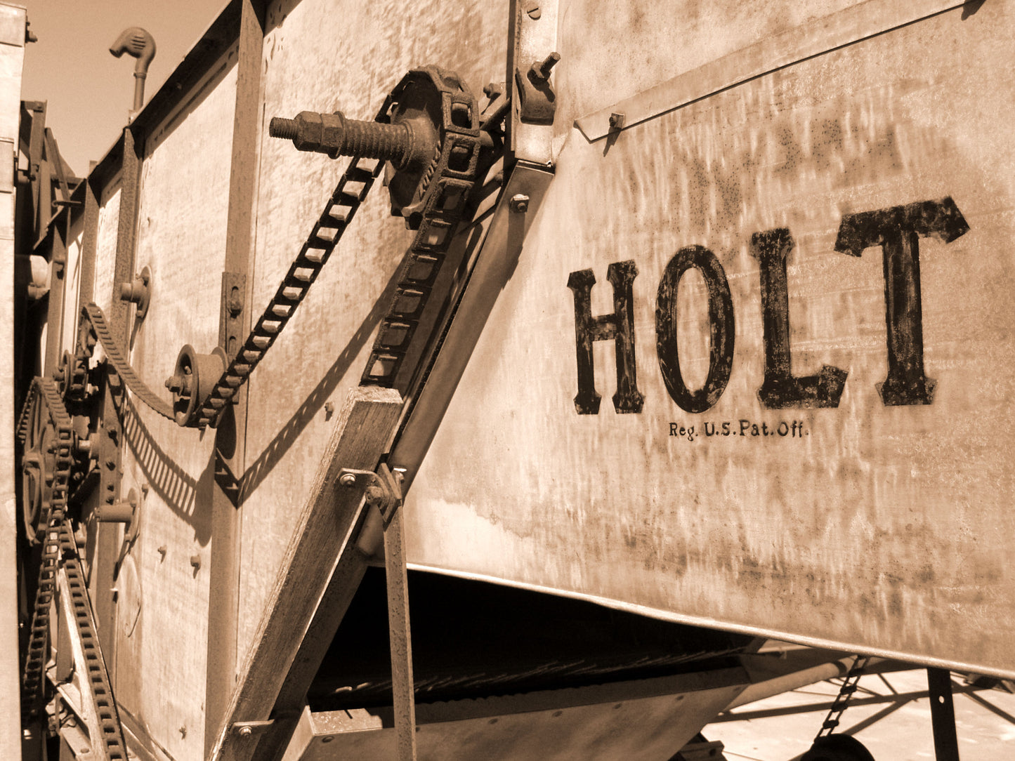 Antique HOLT Combine