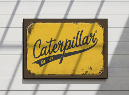 Vintage Caterpillar Logo Badge