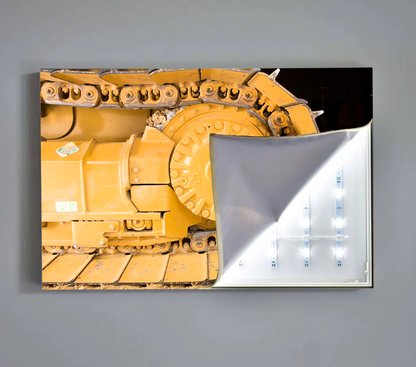 Silicone Edge Fabric Panels (Back-lit): CAT Branded