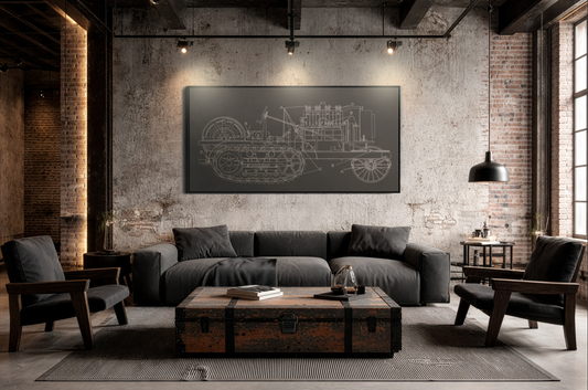 Holt Crawler Patent Drawing