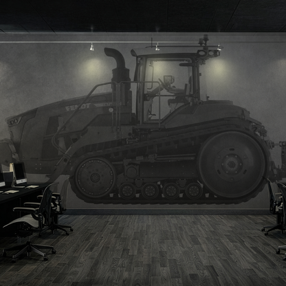 Fendt 1167 Duotone Side View Wall Mural