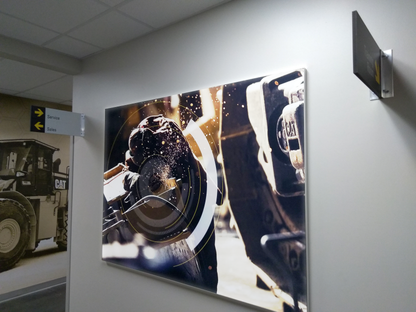 Silicone Edge Fabric Panels (Back-lit): CAT Branded