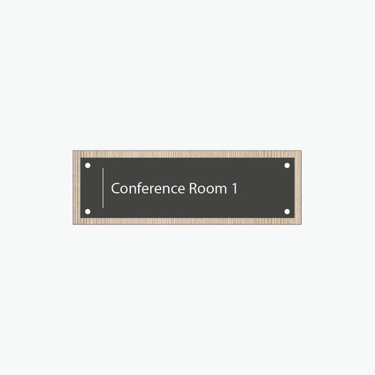 Room Placard: Centered