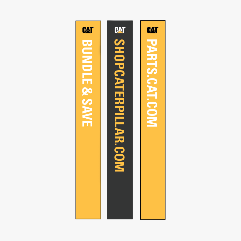 CAT Retail Vertical Wing Blades