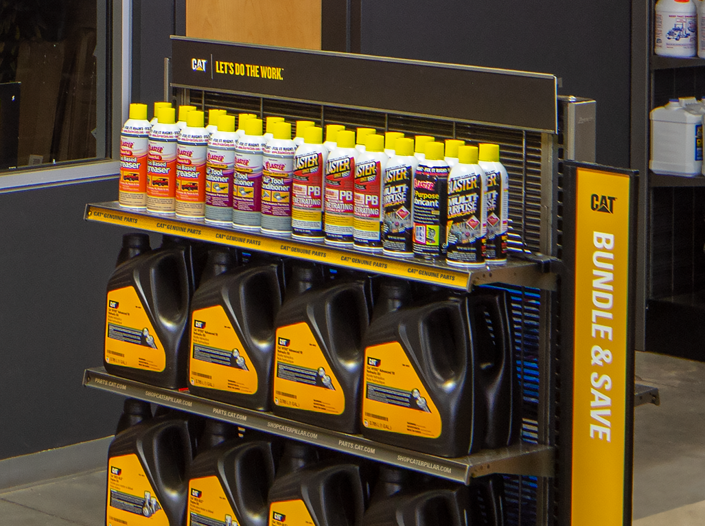 CAT Retail Brand Message Topper