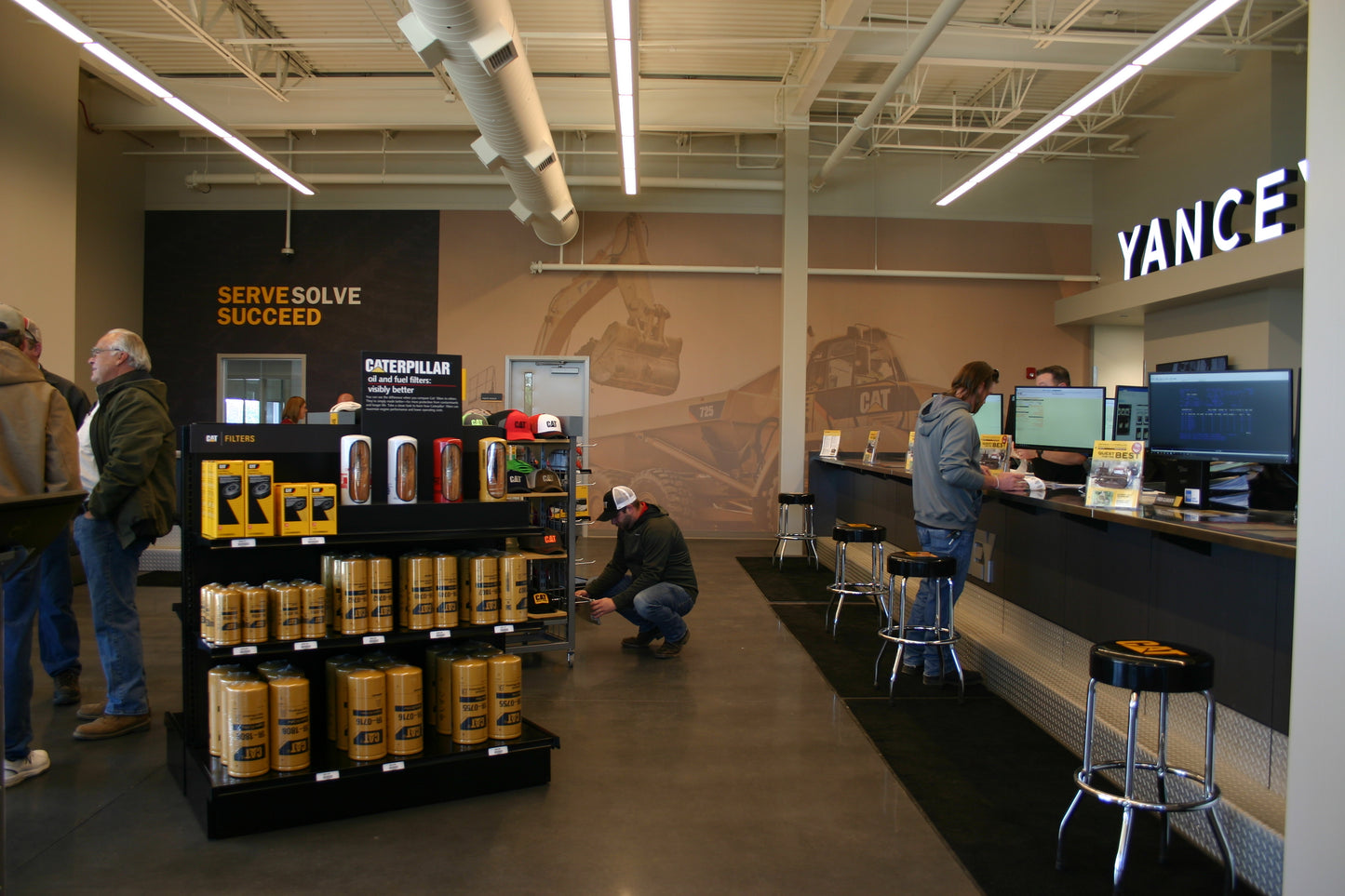 Excavator & Articulated Truck Mural