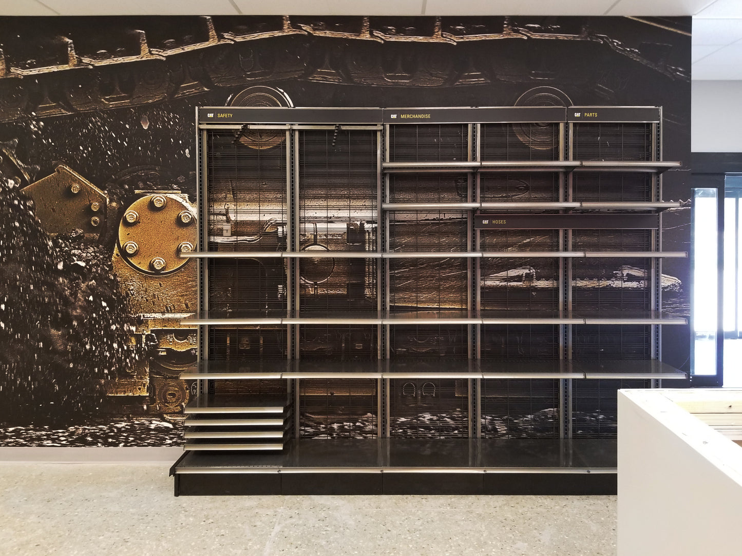 96" Premium Lozier Wall Merchandiser: 48"w x 96"h