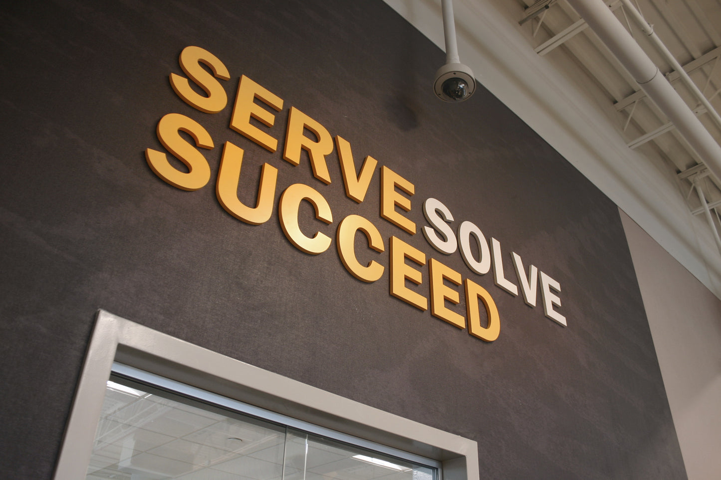 Custom Routed PVC Lettering